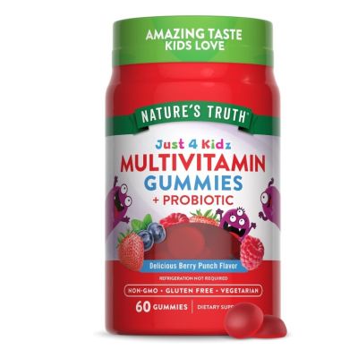Nature’s Truth Kids Multivitamin with Probiotics x 60 Gummies