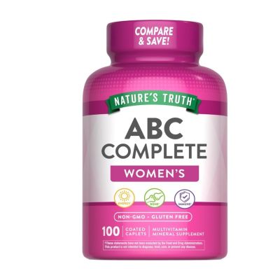 Nature’s Truth ABC Complete Women`s Multivitamin x 100 Coated Caplets