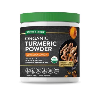 Nature’s Truth Organic Turmeric Powder, 198g