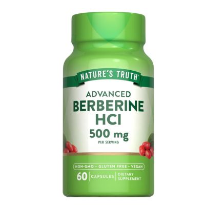 Nature’s Truth Berberine 500mg x 60 Capsules 
