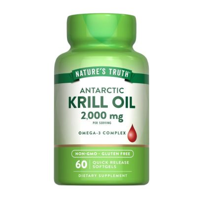 Nature’s Truth Krill Oil 2000mg x 60 Quick Release Softgels