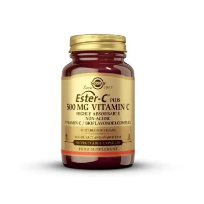 Solgar Ester-C Plus 500mg Vitamin C x 50 Caps