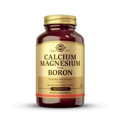 Solgar Calcium Magnesium Plus Boron x 100 Tablets