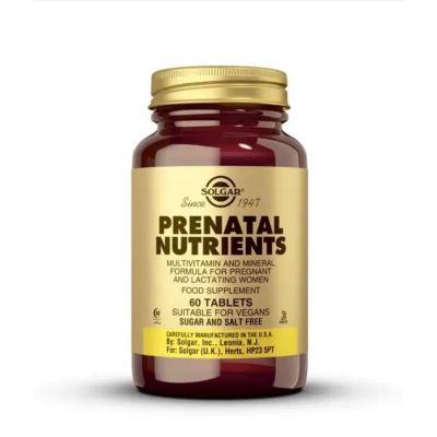 Solgar Prenatals Nutrients x 60 Tablets