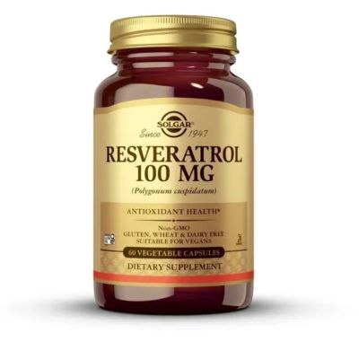 Solgar Resveratrol 100mg x 60 Capsules