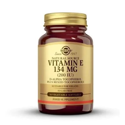 Solgar Vitamin E 200 IU (134mg) x 50 Softgels