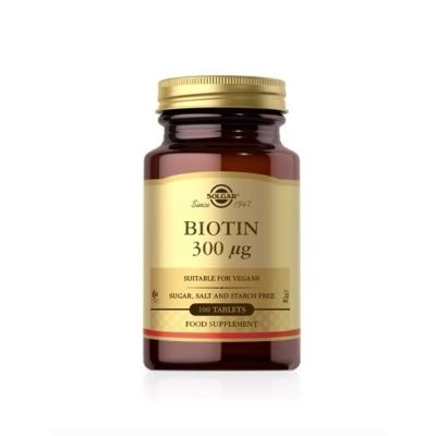 Solgar Biotin 300μg x 100 Tablets