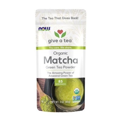 Now Organic Matcha Green Tea Powder, 85g