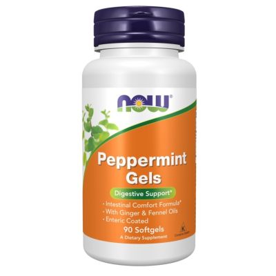 Now Peppermint Gels x 90 Softgels