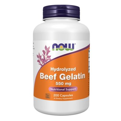 Now Beef Gelatin 550mg x 200 Capsules