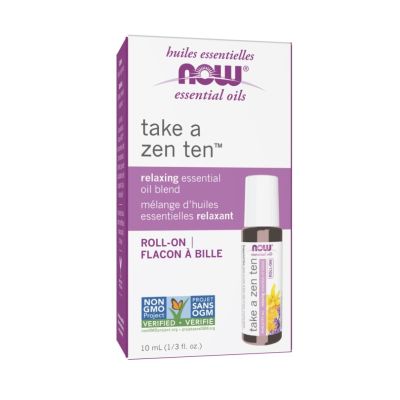 Now Take A Zen Ten Essential Oil Blend Roll-On