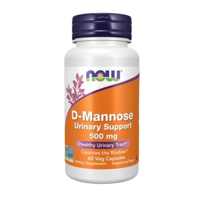 Now D-Mannose Urinary Support 500mg x 60 VCapsules