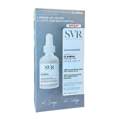 SVR Ampoule Clairial 30ml + Clairial Cream (SPF50+) 40ml