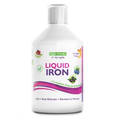 Swedish Nutra Liquid Iron, 500ml
