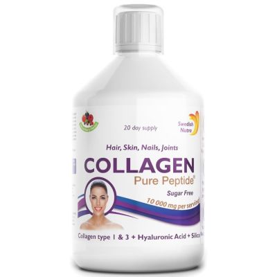Swedish Nutra Collagen Bovine Pure Peptide 10 000mg,  500ml