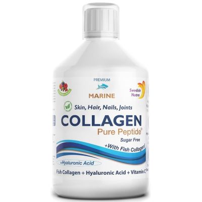 Swedish Nutra Collagen Marine Pure Peptide 10 000mg,  500ml