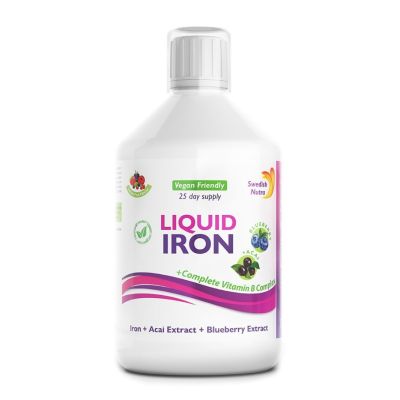 Swedish Nutra Liquid Iron, 500ml