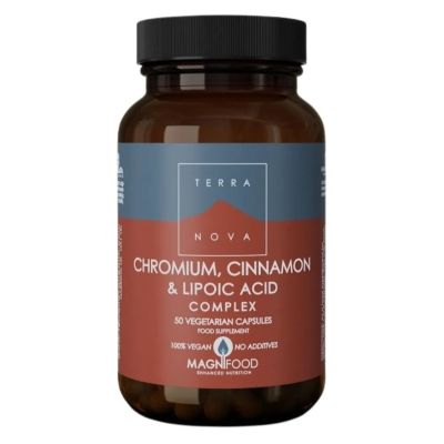 Terranova Chromium, Cinnamon & Lipoic Acid Complex x 50 Caps