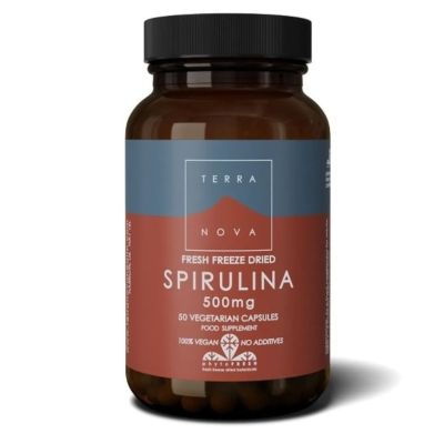 Terranova Spirulina 500mg x 50 Caps