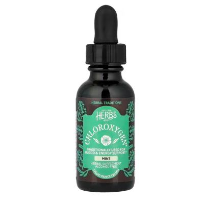 HERBS ETC. ChlorOxygen Chlorophyll Concentrate Mint, 30ml