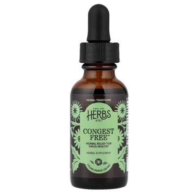 HERBS ETC. Congest Free, 30ml
