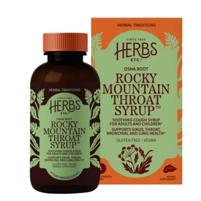 HERBS ETC. Rocky Mountain Throat Syrup, 118ml