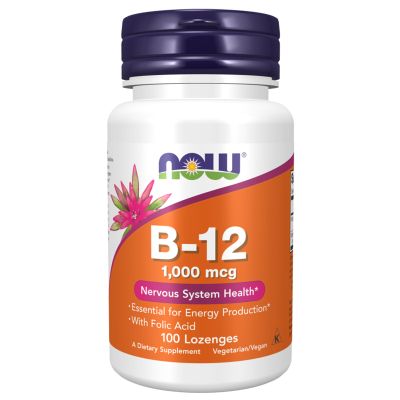 Vitamin B-12 (1000 mcg) with Folic Acid Lozenges