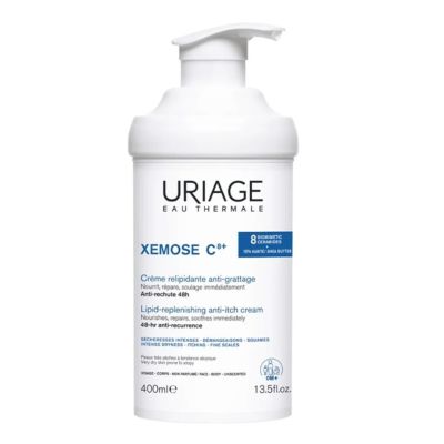 Uriage Xemose C8+ Lipid-Replenishing Anti-Irritation Cream, 400ml