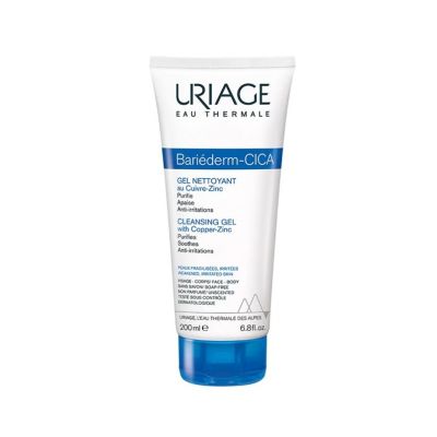 Uriage Bariederm Cica Cleansing Gel, 200ml