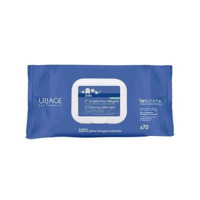 Uriage Baby 1st Cleansing Water Wipes x 70