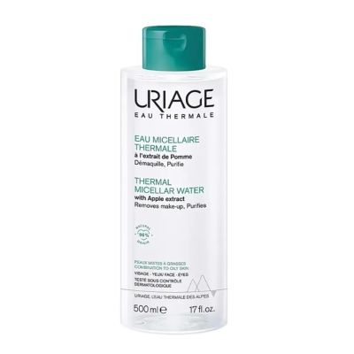 Uriage Hygiene Thermal Micellar Water – Combination to Oily Skin, 500ml