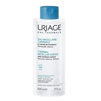 Uriage Hygiene Thermal Micellar Water – Normal to Dry Skin, 500ml