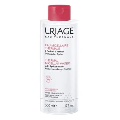 Uriage Hygiene Thermal Micellar Water – Sensitive Skin, 500ml