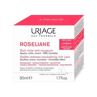 Uriage Roseliane Visible Redness-Neutralizing Rich Care, 50ml