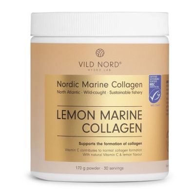 Vild Nord Lemon Marine Collagen Powder, 170g