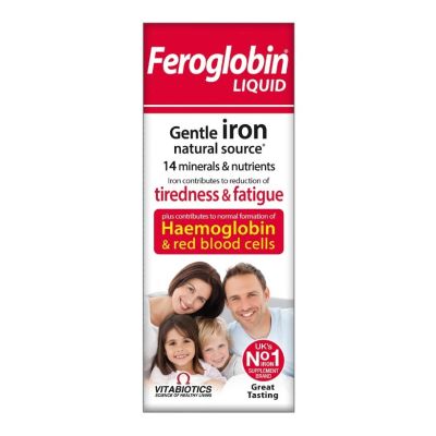 Vitabiotics Feroglobin Liquid, 200ml
