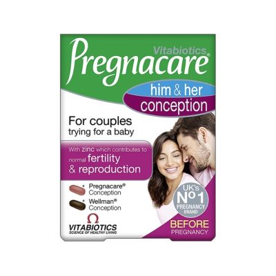 Vitabiotics Pregnacare His & Her Conception x 60 Tablets