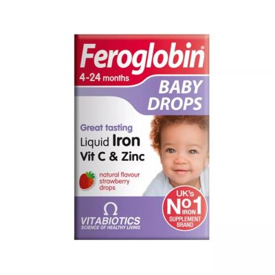 Vitabiotics Feroglobin Baby Drops, 30ml 