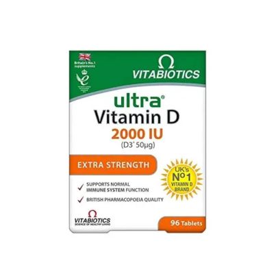 Vitabiotics Ultra Vitamin D 2000IU x 96 Tablets