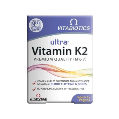 Vitabiotics Ultra Vitamin K2 x 60 Tablets