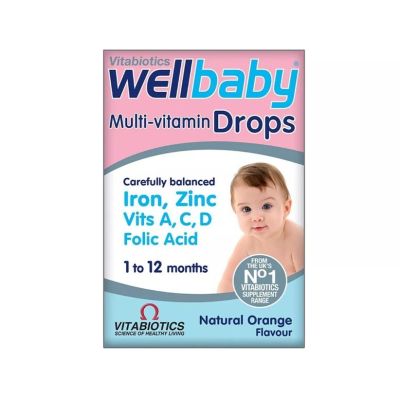 Vitabiotics WellBaby Multivitamins Drops, 30ml