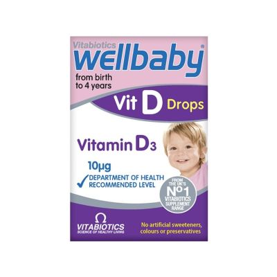 Vitabiotics Wellbaby Vitamin D Drops, 30ml