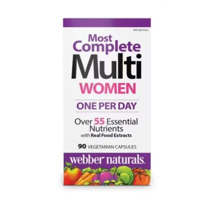 Webber Naturals Most Complete Women's Multi x 90 Caps