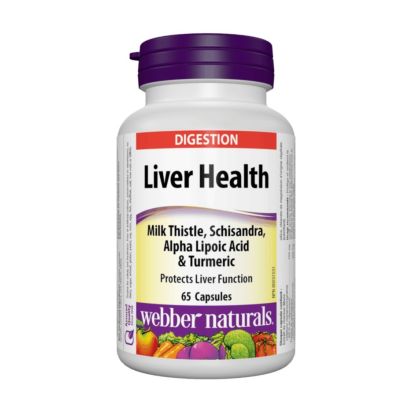 Webber Naturals Liver Health  x 65 Capsules