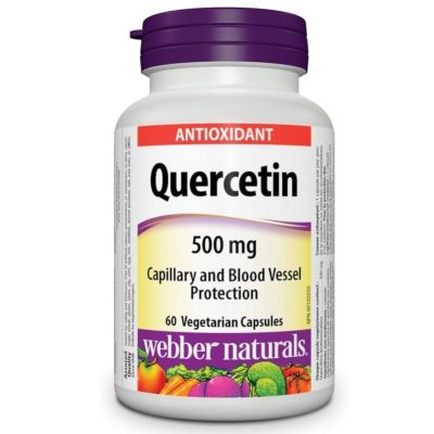 Webber Naturals Quercetin 500mg x 60 Capsules