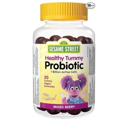 Webber Naturals Sesame Street Probiotic 1 Billion Active Cells x 50 Gummies