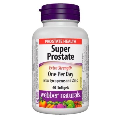 Webber Naturals Super Prostate x 60 Softgels