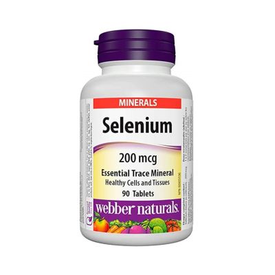 Webber Naturals Selenium 200mcg x 90 Tablets
