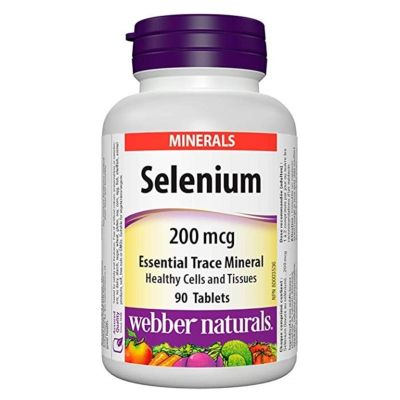 Webber Naturals Selenium 200mcg x 90 Tablets