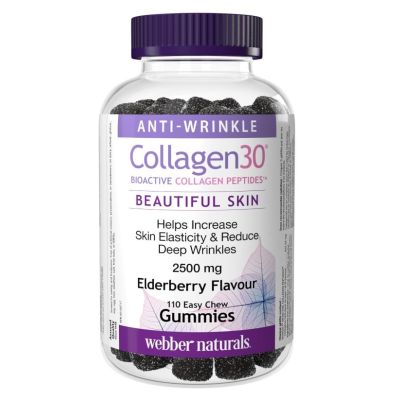 Webber Naturals Collagen30 Anti-Wrinkle Bioactive Collagen Peptides x 110 Gummies